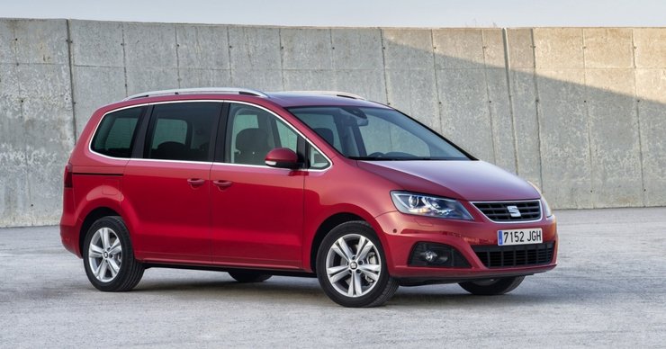 SEAT Alhambra, лучшие минивэны, минивэны с пробегом