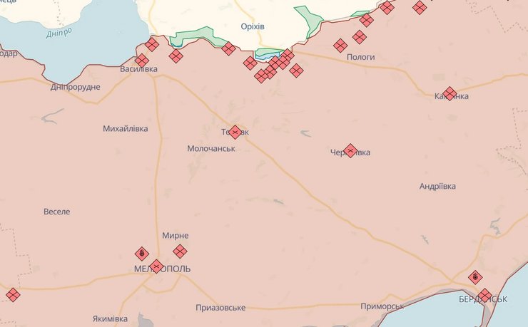 Мелитопольское и Бердянское направление