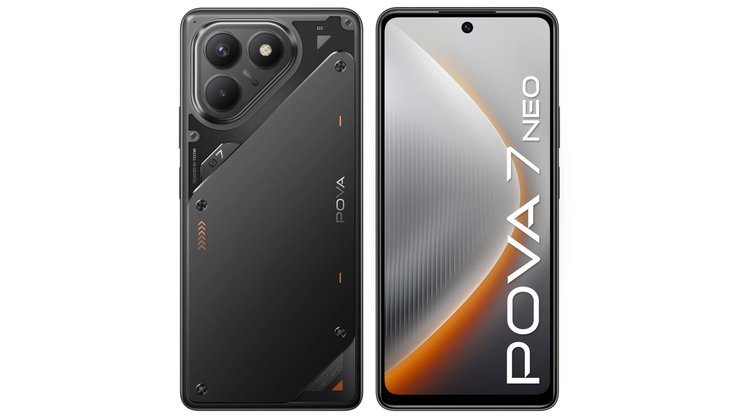 Tecno Pova 7 Neo смартфони з ємними акумуляторами