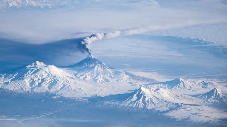 ключевський вулкан виверження