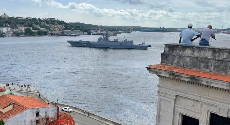 куба, российские военные корабли