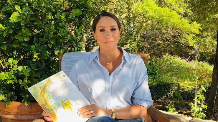 Меган Маркл, деревья, рисунок