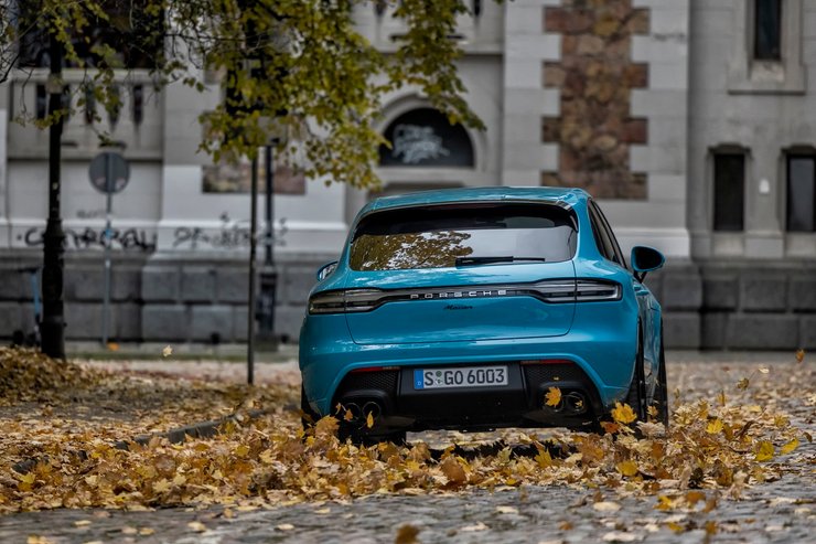 Porsche Macan S 2021, тест-драйв Варшава Польща, екстер'єр Порше Макан 2021
