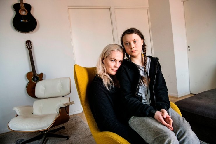 Грета Тунберг, мама, Малена Эрнман