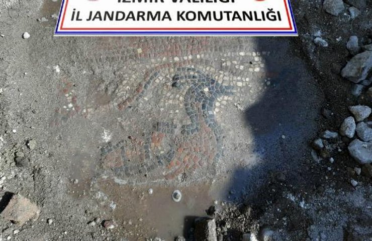 Черные копатели, Турция, Римская эпоха, монастырь, Мозаика