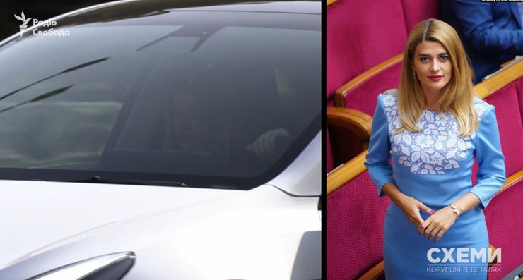 Нардеп Лариса Билозир, авто