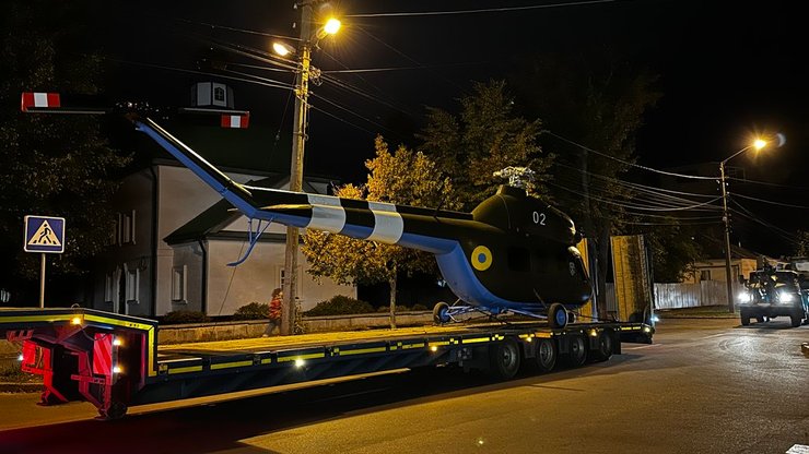 Гелікоптер "Мі-2" у Полтаві
