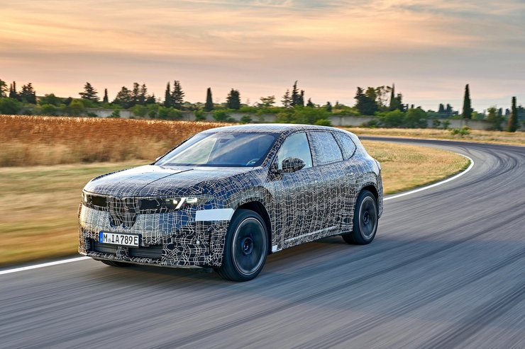 BMW iX3, указатели поворота, автоматические поворотники, поворотники BMW, поворотники BMW