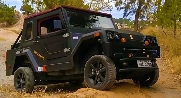 Keraboss Super K 2022, Keraboss Super K, греческий автомобиль, греческий внедорожник, новый Keraboss Super K
