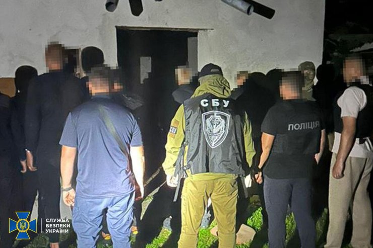 СБУ, затримання, схема, ухилянти, перетин кордону, воєнний стан, загальна мобілізація, війна РФ проти України