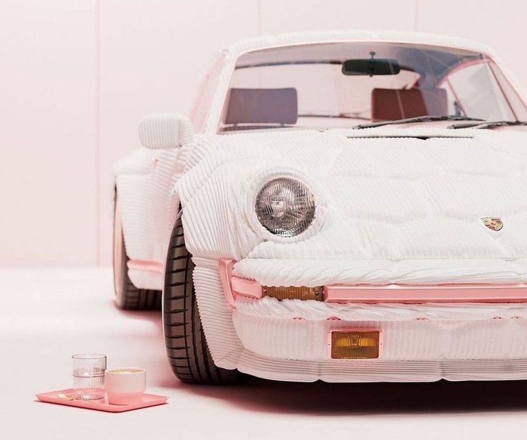 Porsche 930 Turbo, арт-объект, Porsche 911 Turbo, Porsche 911