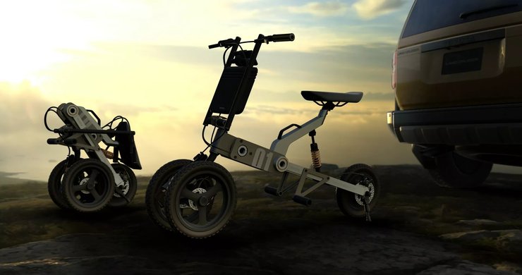 электроскутер Тойота, Toyota Land Cruiser, электромобиль Toyota, пикап Toyota