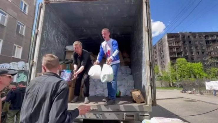 маріуполь, гуманітарка, гуманітарна допомога