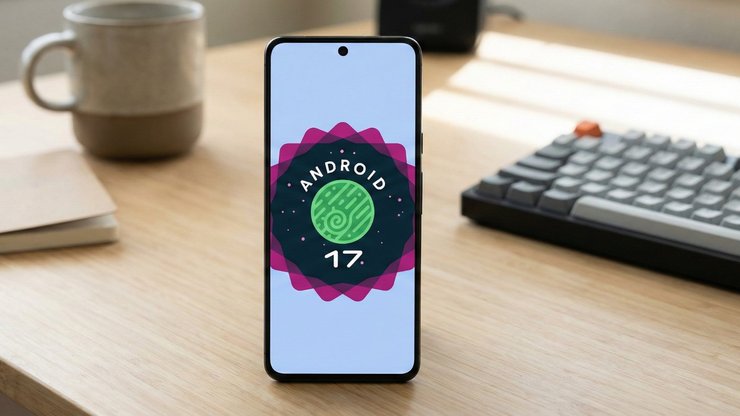 Смартфон с ОС Android 17