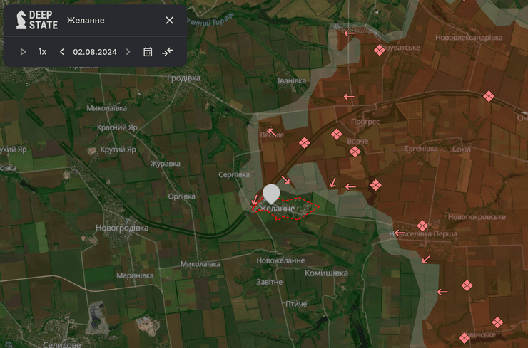 Карта бойових дій