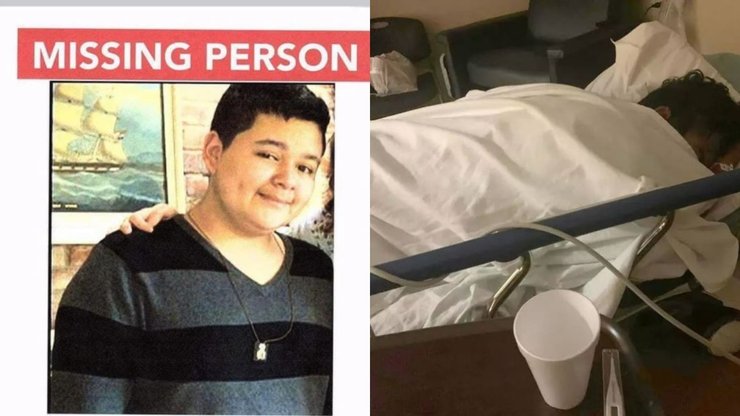 Зниклий підліток, підліток, хлопець чоловік, порізи по тілу, думає, що йому 14 років, інша особистість, знайшли через 8