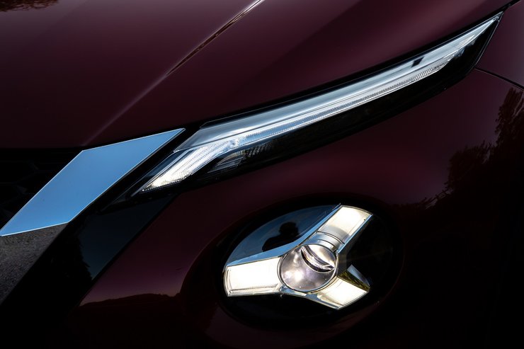 Ниссан Джук 2020 фары, оптика, оснащение