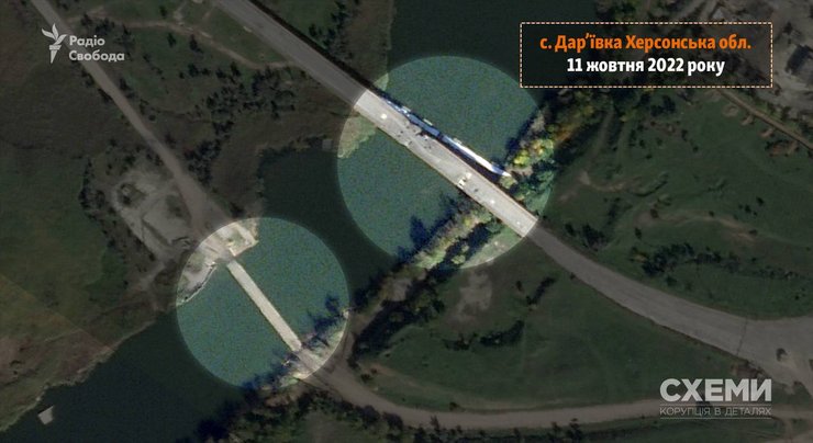 переправа, херсон, дар'ївка