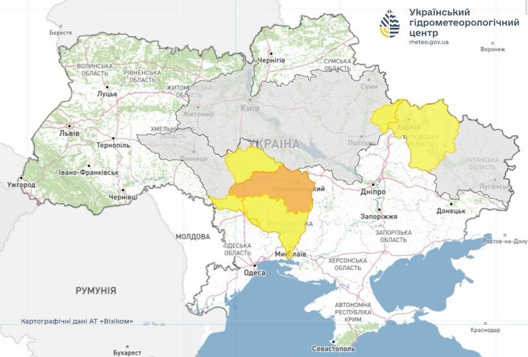 Загроза повеней в Україні