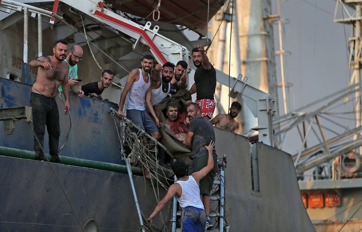 бейрут, порт, взрыв