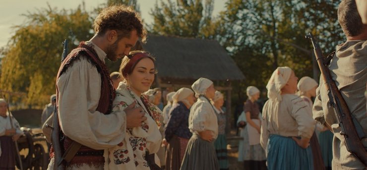 Кадр із вестерну "Троє"