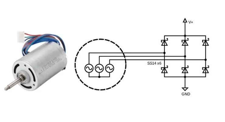 Схема модернизированного педального генератора