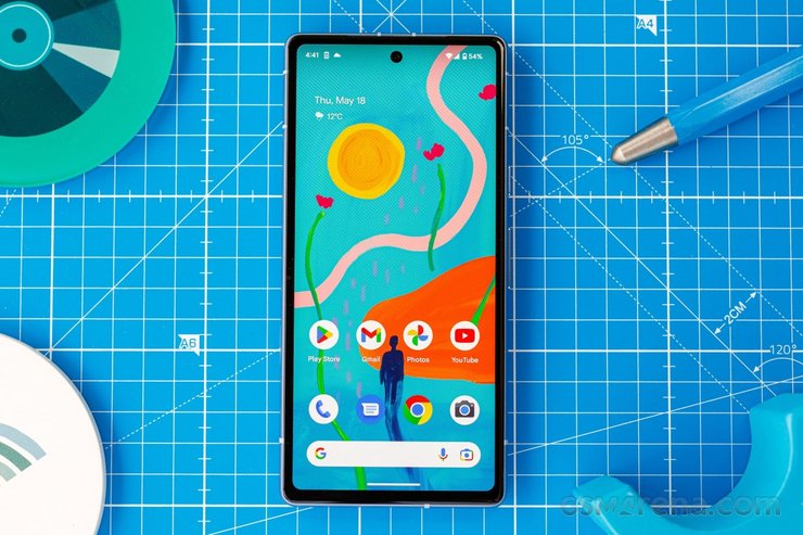 google pixel 7a экран смартфон