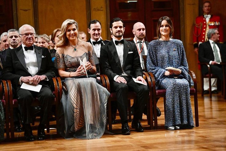 королева максима, королева нидерландов, король карл густав, король швеции