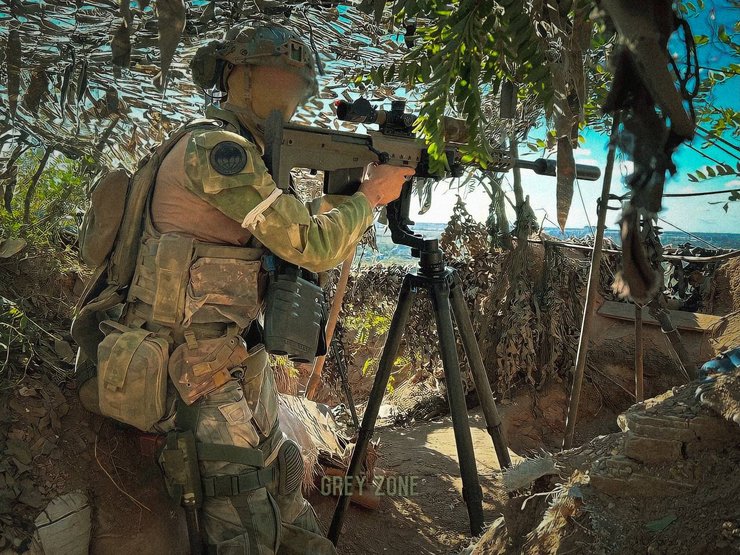 Военный РФ, американская винтовка, Desert Tech