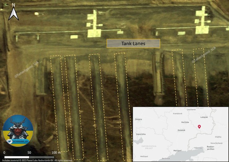 Детальний знімок обʼєкта окупантів