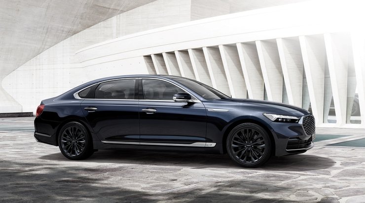 Kia K9 2024, Kia K9, новый Kia K9, седан Kia, седан Kia