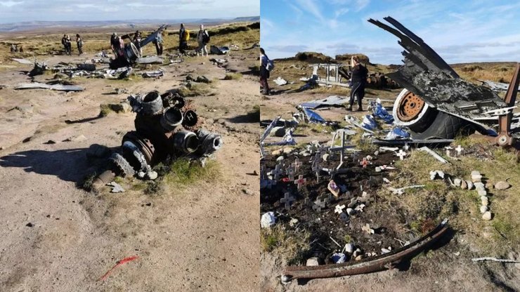 Пік-Дистрикт, катастрофа літака, авіакатастрофа, загадкові зникнення, бомбардувальник ВПС США, Бермудський трикутник