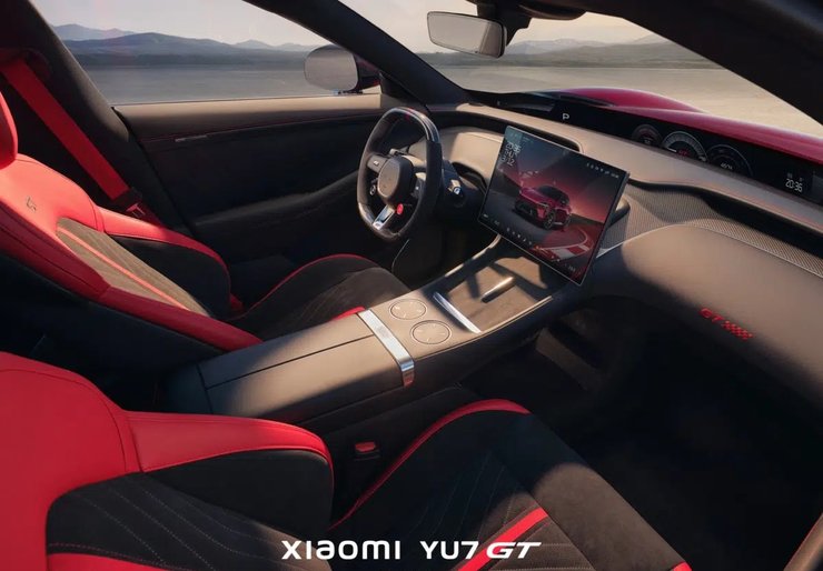 Салон Xiaomi YU7 GT