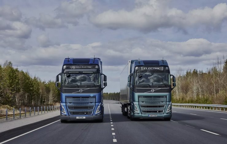 Водневий Volvo FH, Volvo FH, новий Volvo FH, електромобіль Volvo FH, Volvo FH 2025
