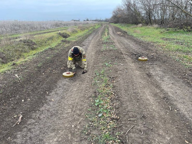 мины, минирование