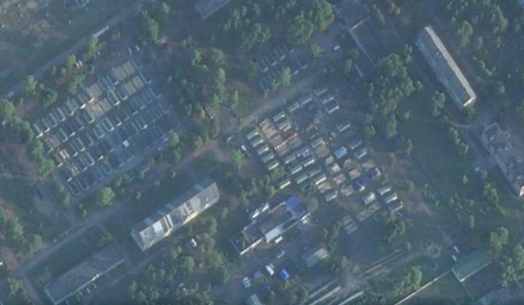 лагерь вагнеровцев