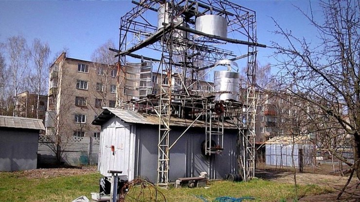 Ветряк генератор — ветряная электростанция — Шостка