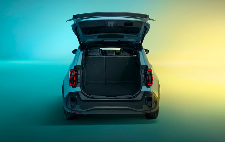 багажник рено 4, Renault 4 E-Tech, Renault 4, новый Renault 4, электромобиль Renault, электромобиль Renault, кроссовер Renault