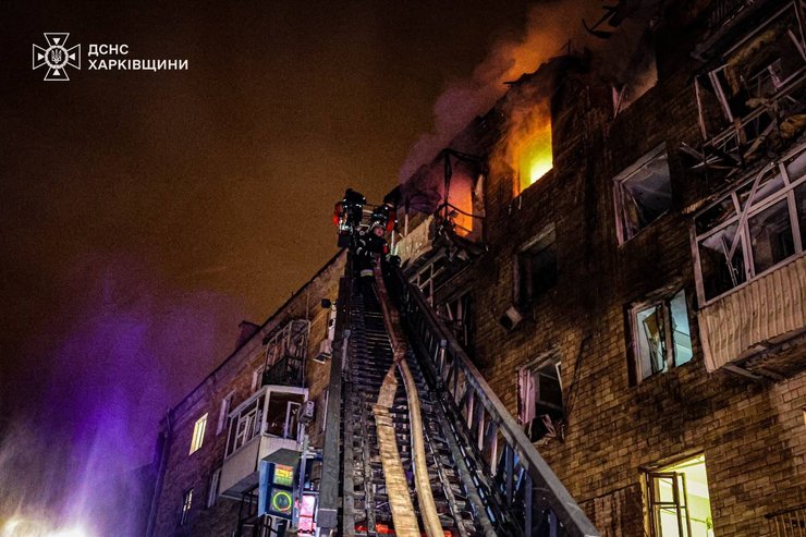 Наслідки обстрілу Харківської області