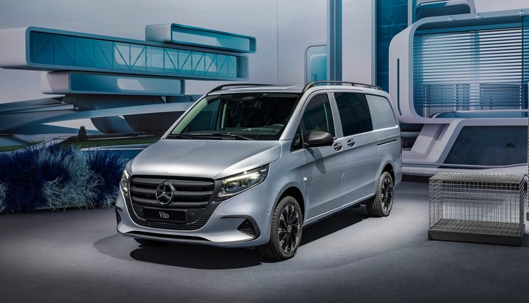 Mercedes Vito 2024, Mercedes Vito, новый Mercedes Vito, Mercedes V-Class 2024, Mercedes V-Class