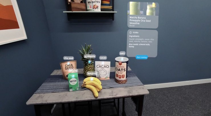 Голографические очки Orion Meta предложили рецепт