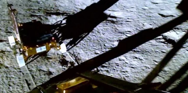 місяцехід Місяць Чандраян-3