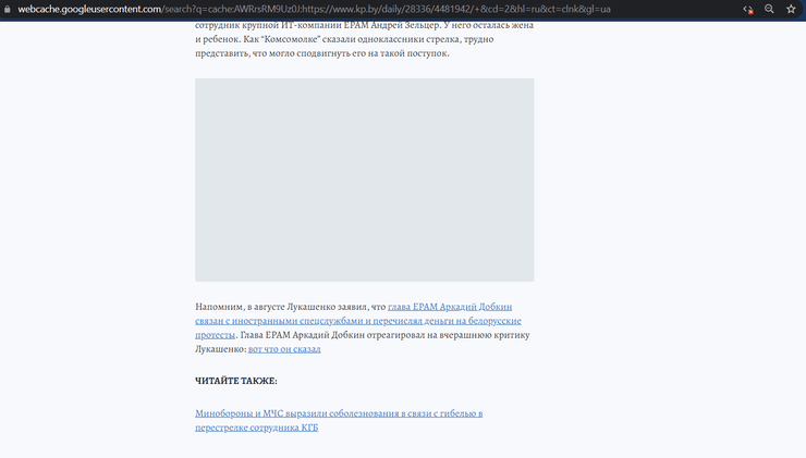 Андрей Зельцер, КГБ Беларуси
