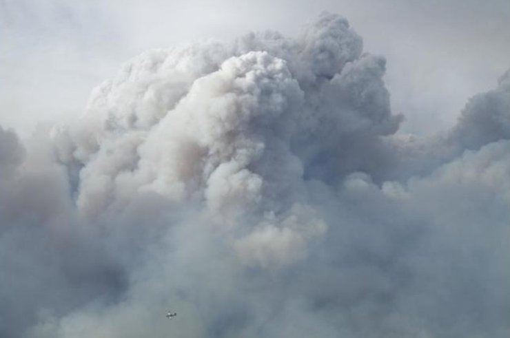 лесной пожар, Канада