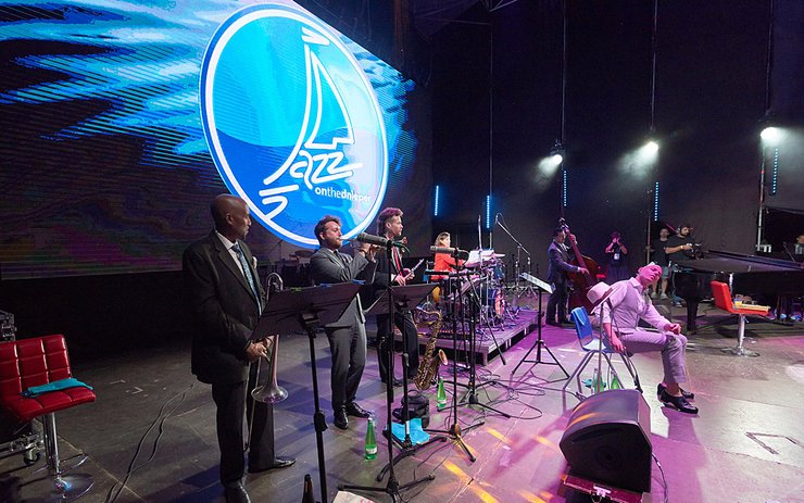 фото, джаз на Днепре