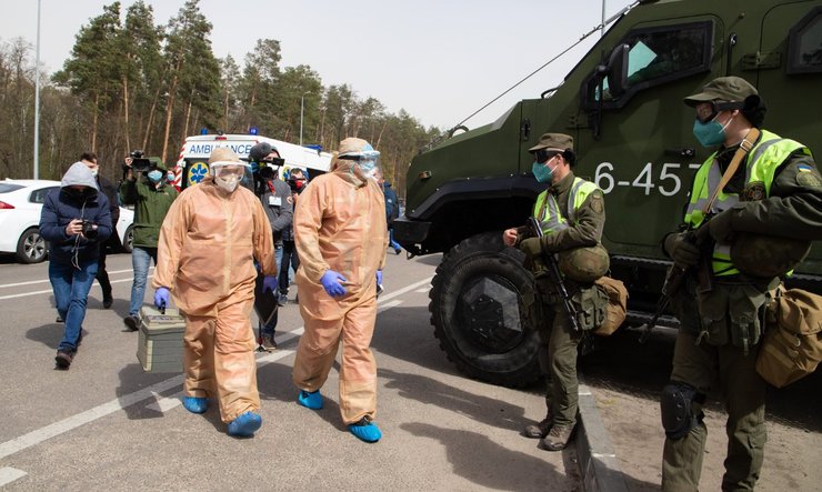 температура, кпп, киев, карантин, коронавирус