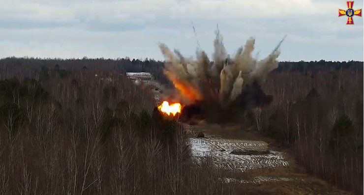 ВСУ, украинская тактическая авиация, учения авиации Воздушных Сил ВСУ, поражение танковых колонн