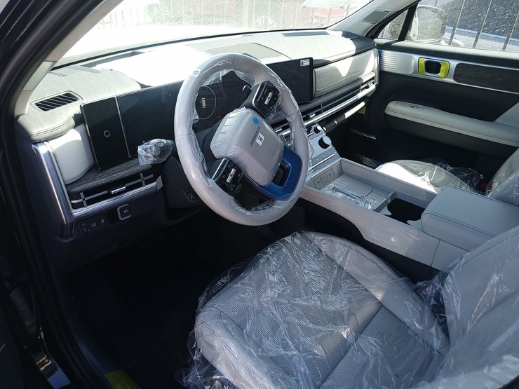 салон Hyundai Santa Fe, Hyundai Santa Fe, новий Hyundai Santa Fe, кросовер Hyundai