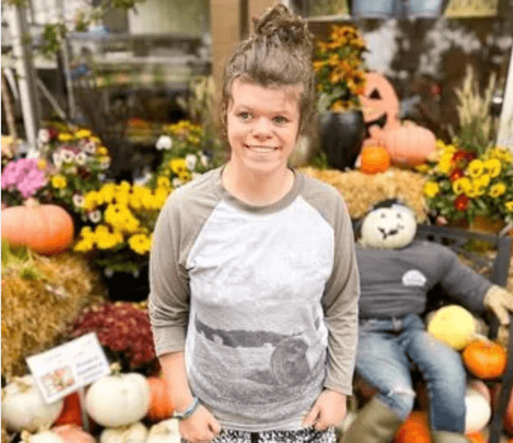 девушка, цветы