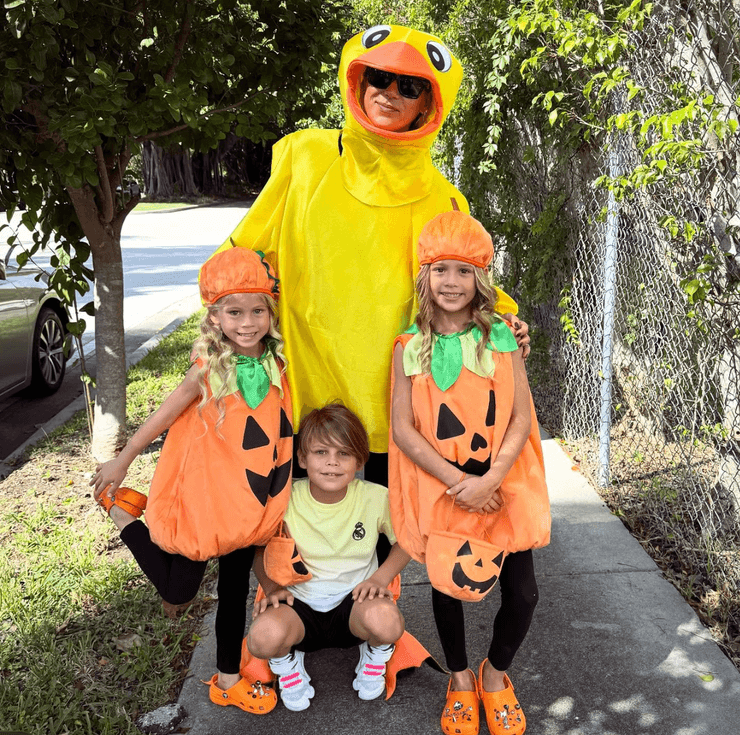 Анна Курнікова з дітьми